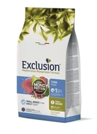 Полнорационный сухой корм Exclusion Adult Tuna Small Breed с тунцем для взрослых собак мелких пород