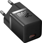 Зарядное сетевое устройство 30W Baseus GaN5 Fast Charger(mini) 1Type-C быстрая зарядка Quick Charge3.0/Power Delivery 3.0 (CCGN070401) Black