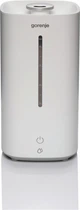 Увлажнитель воздуха Gorenje h45w 5 л, до 20 м2, верхний залив, холодный пар, белый h45w