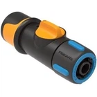 Конектор для шланга Fiskars з механізмом ВКЛ/ВІМК 13-15мм (1/2-5/8") (1027086)