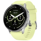 Смарт-годинник Garmin Venu 4 45mm Сріблястий Bezel with Citron Silicone Band (010-03014-02)