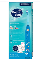 Електрична зубна щітка Dontodent Active Young, синя