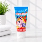 Зубная паста для детей Brush-Baby Strawberry Unicorn (3+) фтор 1350 ppm 50мл единорожка (вкус клубники)