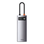 USB-хаб Baseus Metal Gleam Series 6-in-1 Type-C gray