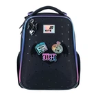 Рюкзак школьный каркасный ортопедический Kite Education Monster High, для девочек, черный (MH26-531M)