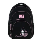 Рюкзак школьный для подростка ортопедический Kite Education Teens Kuromi, для девочек, черный (HK26-905M)