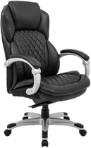 Кресло офисное Richman Премио Synchro Кожа Сплит Черное (1410199069)