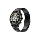 Смарт-часы с AMOLED дисплеем Globex Smart Watch Titan с Bluetooth звонками и мониторингом здоровья Черные