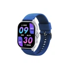 Смарт-часы с Bluetooth звонками Globex Smart Watch Urban с мониторингом здоровья и спортивными режимами Серебристо-синие