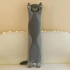Мягкая игрушка британский кот Батон Серый 130 см (841529)
