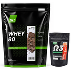 Протеин Target Nutrition Trend сывороточный WHEY 80 и омега 3