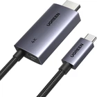 Кабель перехідник Ugreen USB C to HDMI Cable with 100W 4K@60Hz 2 м Grey (CM675)