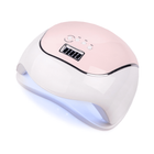 Гибридная лампа UV+LED 120 Вт SUN BQ-V5 для маникюра Розовый