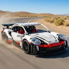 Конструктор Emissi Technic модель Porsche , 1280+ деталей, масштаб 1:14 (35*17*9 см), от 5 лет