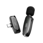 Микрофон XO MKFO8A Type-C wireless Collarclip microphone, черный