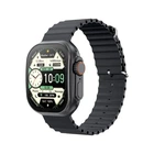 Смарт-часы XO M11Ultra Curved Screen 9th Generation Wireless Charging Smart Talking Watch, черный
