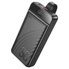 Павербанк Power Bank HOCO J123B Element 30000 mAh 22.5W PD20W Black портативний акумулятор з LED-ліхтарем