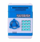 Дитячий сейф-скарбничка Number Bank з електронним кодовим замком та звуковими ефектами Блакитний