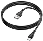 Кабель USB Borofone BX121 Type-C 3A (колір чорний)