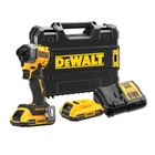 Шуруповерт ударный аккумуляторный DeWalt xr Li-Ion 18в акб 2х2А·час 206Нм 3250об/мин 3800уд/мин кейс tstak, зп 0.95кг dcf850d2t
