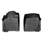 Килимки у салон Toyota Land Cruiser 200/Lexus LX570 2012-, з бортом, передні, чорні, Weathertech 444231