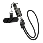 USB кабель Hoco X126 Experto, Type-C, 0.35 м., Чорний - 694064