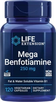 Мега Бенфотиамин Life Extension (Mega Benfotiamine) 250 мг 120 капсул