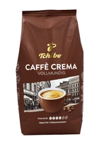 Кава в зернах для Кавомашин Tchibo Caffe Crema Vollmundig ideal Coffee Machines Чібо Еспресо Насичений смак Арабіка Темна 1000г