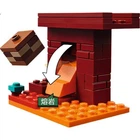 LEGO Minecraft 21266 Битва в Нижнем мире и лаве, конструктор для мальчиков и девочек, подарок на День защиты детей.