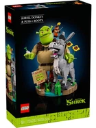 Конструктор LEGO Icons Shrek Шрек, Віслюк і Кіт в чоботях (72423)