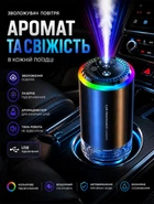 Автоматический ароматизатор освежитель воздуха для автомобиля и дома с проектором звездное небо и RGB подсветкой ультразвуковой диффузор с аккумулятором 500 мАч и ароматической жидкостью 100 мл