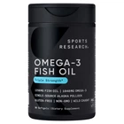Омега-3 риб'ячий жир потрійна сила Sports Research (Omega-3 Fish Oil Triple Stength) 1250 мг 90 м'яких капсул