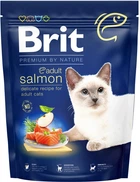 Сухий корм для кішок Brit Premium by Nature Cat Adult Salmon з лососем
