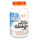 Натуральна добавка Doctor's Best Extra Strength Ginkgo 120 мг Капсули