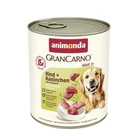 Влажный корм для собак Animonda Gran Carno Adult с говядиной, кроликом и травами