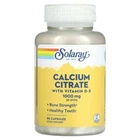 Цитрат кальция с витамином D-3 Solaray Calcium Citrate with D3 1000mg 90caps витамины и минералы в упаковке (VMD-1207482)