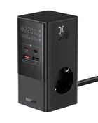 Мережевий фільтр Baseus Powercombo 3AC+2U+2C 35W 1.5m Black