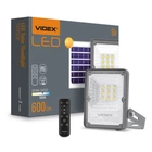 LED прожектор автономный с солнечной панелью VIDEX 600Lm 5000K VL-FSO-205