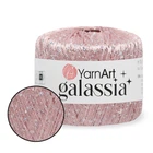 YarnArt Galassia, Пудра №5804 - пряжа з мікропаєтками, 25 г / 112 м, декоративна блискуча нитка для одягу та аксесуарів