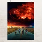 Постер Дивні Дива, Stranger Things, постер по серіалу, A3 42×30 см (id1196)