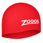 Шапочка для плавания Zoggs Easy-Fit Silicone Cap силиконовая для длинных волос, Красный (465003.RD)