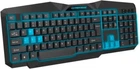 Клавиатура Esperanza Wired EGK201 ILLUMINATED USB UA Black-Blue (EGK201BUA)