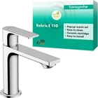Змішувач hansgrohe Rebris E для раковини зі зливним гарнітуром, хром 72557000