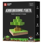 Магнитный конструктор Same Toy Creative Set Skyblock 48 деталей MCRAFT-1812-SM