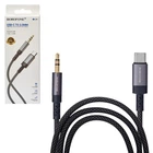 Аудіокабель Borofone BL24 AUX 3.5 mm - Type-C, 1м