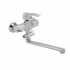 Смеситель для ванны с поворотным изливом и душем Anny 005C2 Chrome Lidz