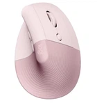 Миша Logitech Lift Vertical Ergonomic, Rose, бездротова (910-006478)
