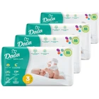 Подгузники Dada Extra Soft Размер 3 MIDI (4-9 кг) 4 упаковки по 50 шт (200 шт) (4820174989545)