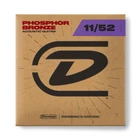Струны для акустической гитары Dunlop DAP1152 Phosphor Bronze Acoustic Guitar Strings (11-52)