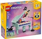 Конструктор LEGO Creator Музичний декор «Фортепіано з котом» (31392)